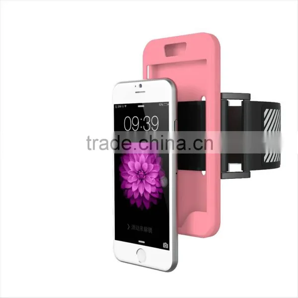 Hot Selling Armband Phone Case for IPhone 6s Silicone Shockproof Bicycling Armband With Mobile Phone Protective Case photo-4