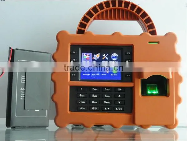 Shockproof Time Recorder/Portable Biometric Fingerprint Time Attendance Device With WIFI/GPRS photo-5