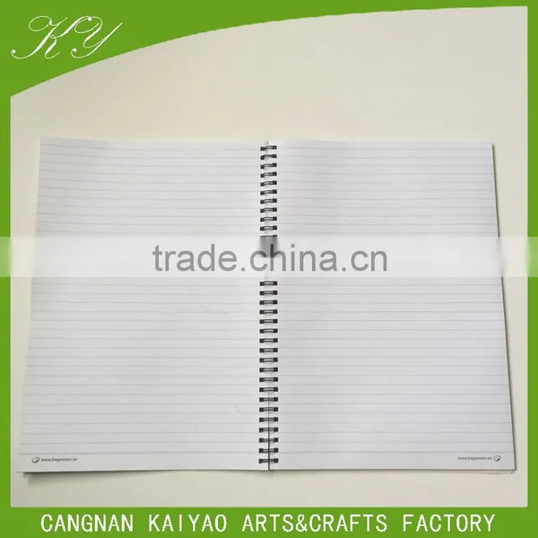 A4 Notebook Double Spiral Binding 80gr White Paper Notebook photo-2