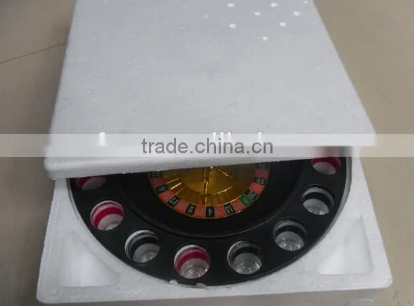 Shot Glass Roulette Drinking Game Set , Russian Turntable Wine Set , Holiday Drinking Game photo-5