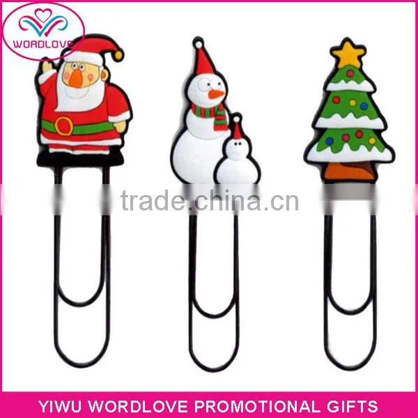3D Football Shaped Promotional Soft PVC Magnetic Bookmark Clip photo-3