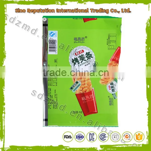 Custom Printed Aluminium Foil Packing Film for Potato Chips Packaging With Good Quality photo-2
