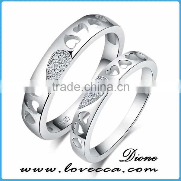 Fashion Design Men Engagement Ring 925 Silver Ring 925 Silver Ring Diamond
