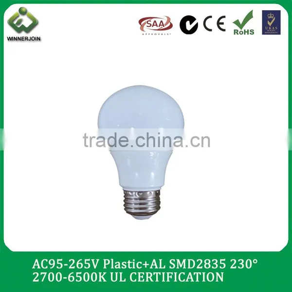 Led Light UL A19 750lm Ra>80 240 Degree 120V 3 Years Warranty Dimmable Led Bulb A19 9.5W