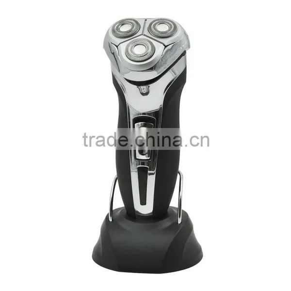 Long Time Charge Men Shaver With Three Individually Floating Rotary Heads photo-6