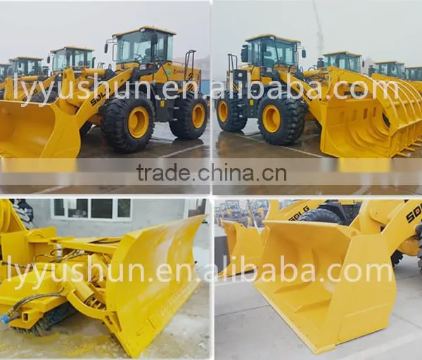 SDLG LG918 Wheel Loader Attachment 0.9M3 Multifunctional Bucket For Sale , Attachment Code:1690300007 photo-5