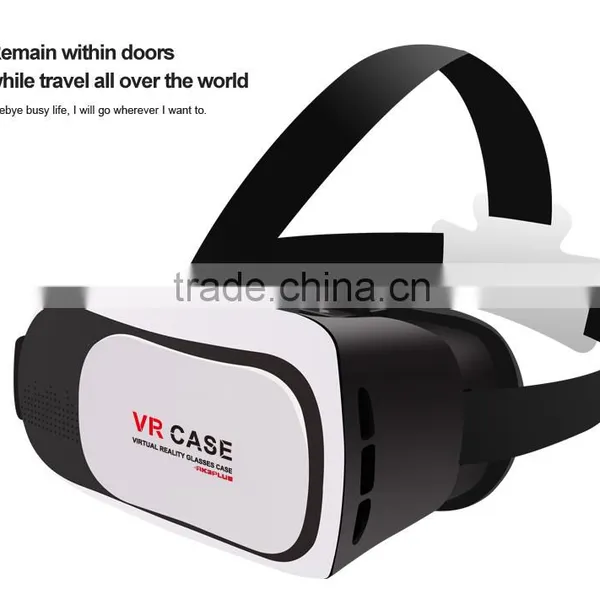 Hottest vr Box 2 Virtual Reality 3d Glasses Google Cardboard vr Headset for Smartphones