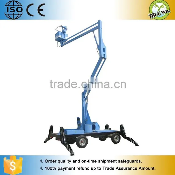 November Wholesale Cost Price Promotion Articulated Mobile Boom Lift Wagon