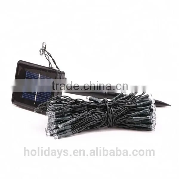 Yiwu Factory Wholesale Beautiful 10M 100 LED Solar Fairy Lights photo-3