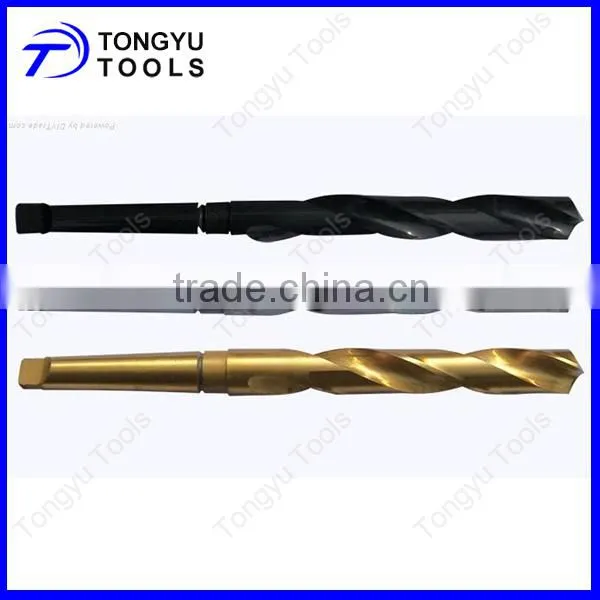 DIN345 HSS Morse Taper Shank Drill Bit 118 Deg Point For Stainless Steel and Matel