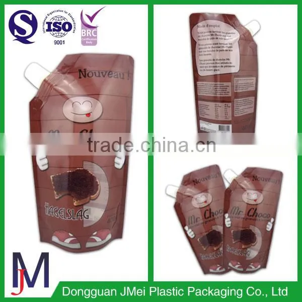 Food Grade Liquid Stand up Pouch With Spout for Children Food Packing photo-6
