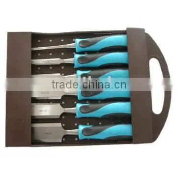 Wood chisel set--Handle tools