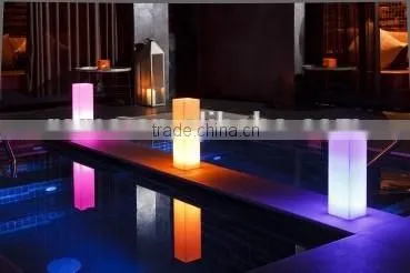 Color Change180cm High Plastic Led Bar Stand Pole LED Bar Cylinder photo-2