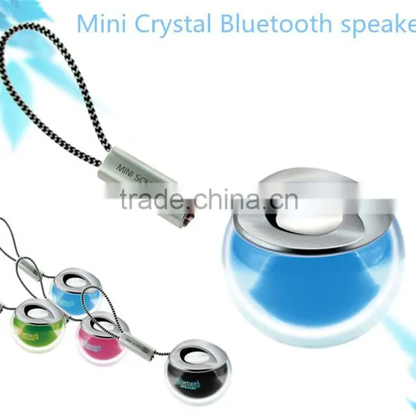 Fashion Mini Crystal Stereo Bluetooth Speaker Outdoor Wireless Bluetooth Speaker Audio Speaker photo-2