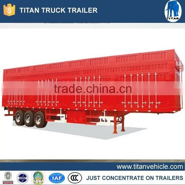 Cargo Van Semi Trailer , 3 Axles Box Trucks Trailer /small Truck Trailers