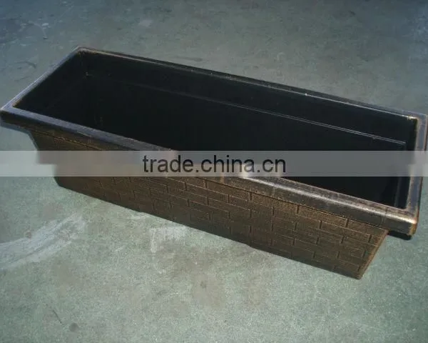 Rectangle Textured Plastic Flowerpot CFC600 photo-4