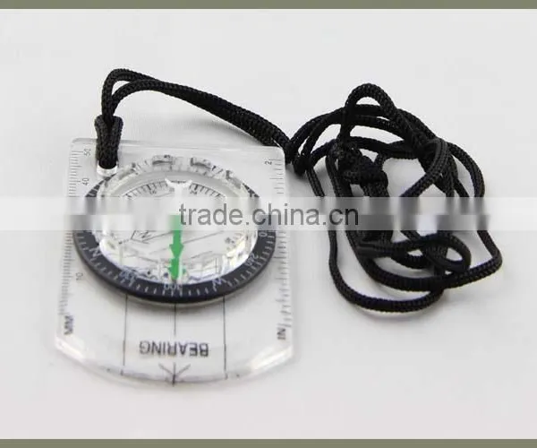 Transparent White Color and Acrylic Plastic Case Material Military Compass photo-3