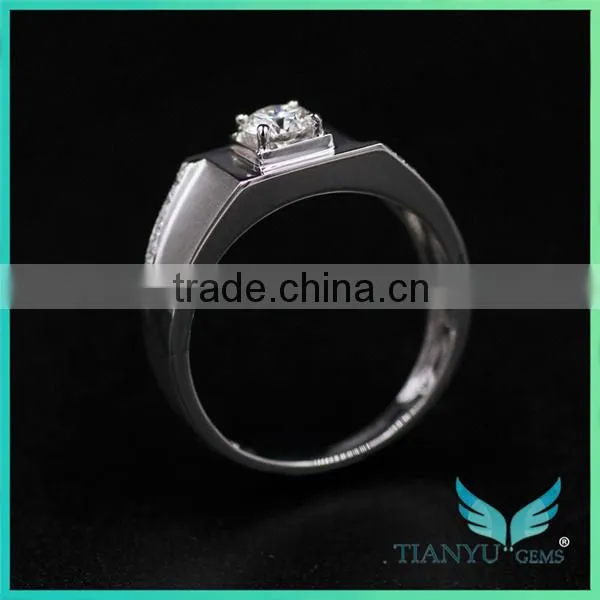 New Style Men Ring Forever Brillant Moissanite Eternity Ring for Moissanite Jewelry Sale photo-5