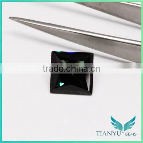 Wuzhou Gems Gemstones Processing Loose Synthetic Fashion Green Nano Spinel photo-6