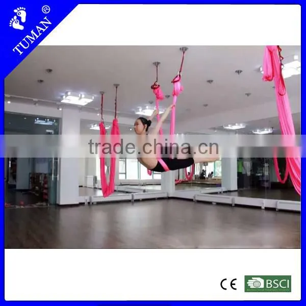 General Use Anti Gravity Aerial Yoga Swing Hammock With Daisy Chain