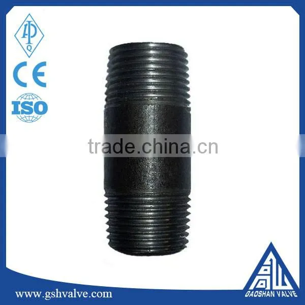 1/2" and 3/4"malleable Cast Iron Pipe Nipple Female Thread Pipe Fitting photo-6
