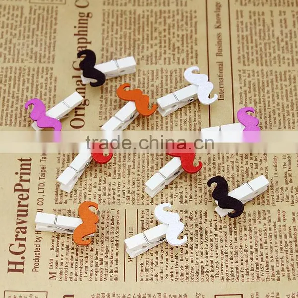 Christmas Small Craft Wooden Photo Clip, Promotional Wooden Clips for Wholesale photo-2