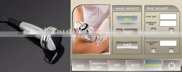 40hkz Multifunction Weight Loss Machine /40khz Cellulite Reduction Cavitation+vacuum+bi-polar RF +ultrasound+multipolar RF +bio Phototherapy photo-5