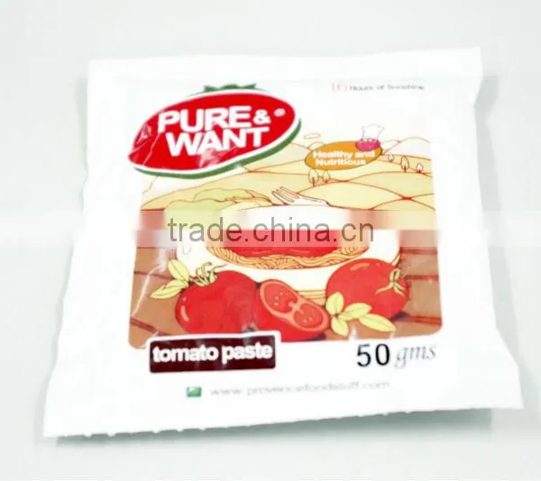 Hot Break Tomato Paste in 50g Pouch Easy to Open photo-2