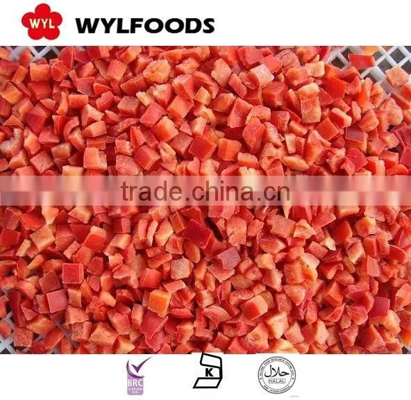 Frozen IQF Red Chilies Dices/crushed,grade A photo-2