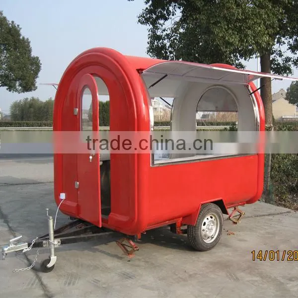JX-FR220J on Promotion! Jiexian Fiberglass Outdoor Mobile Fried Ice Cream Cart photo-6