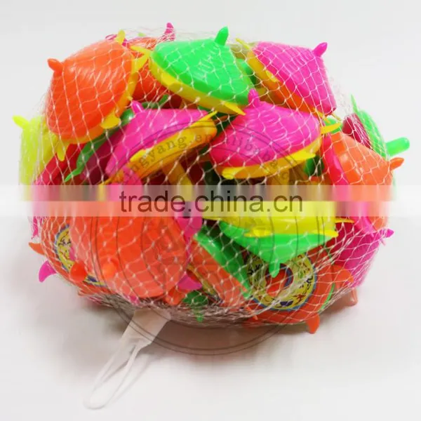 Plastic Spinning Top Candy Toy With Tattoo And Toy photo-3