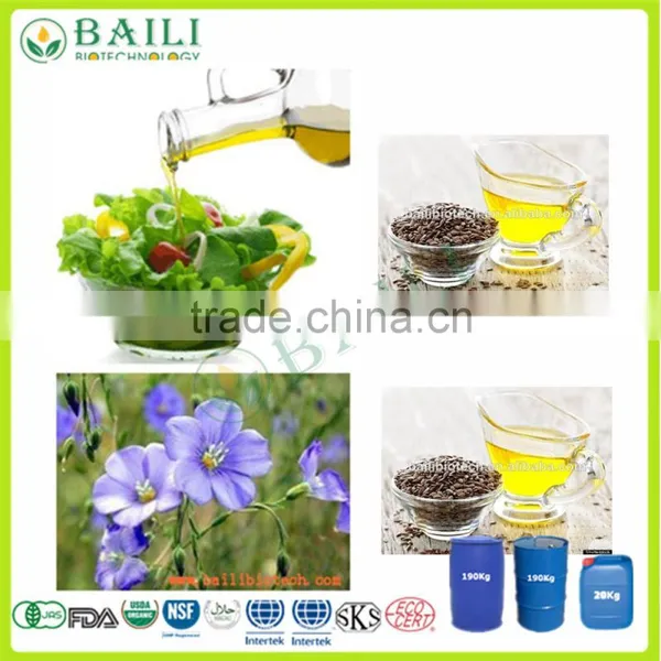 Organic Linseed Oil Extract Cold Pressed Raw Crude Goof Price