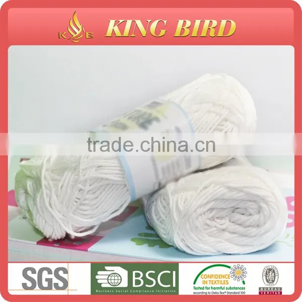 100% Cotton Pure Cotton Yarn Dyed Cotton Yarn for Knitting
