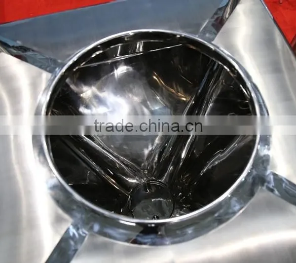 Stainless Steel Square Hopper With Movable WheelsStainless Steel Square Hopper With Movable Wheels photo-4
