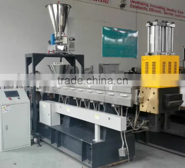 High Capacity Plastic Black Masterbatch Machine Twin Screw Extruder photo-2