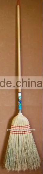 Nature Corn Broom Stick With Wooden Handle photo-3