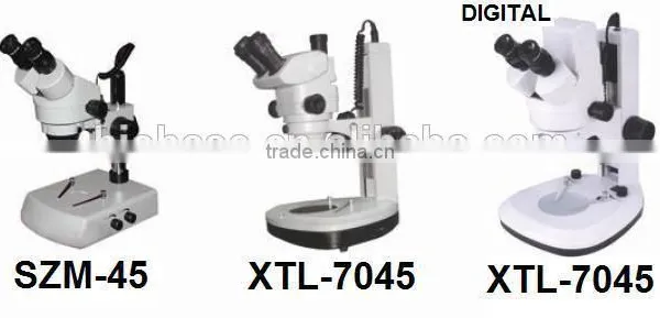Laboratory Stereo Zoom Microscope