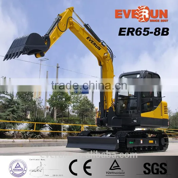 EVERUN 6.5 Ton 0.22 Bucket Capacity Fully Hydraulic Excavator for Sale photo-5