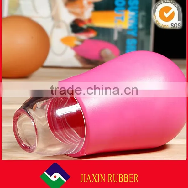100% Food Grade Silicone Egg White Separator, Egg Yolk Suction Separator Divider Filter photo-2