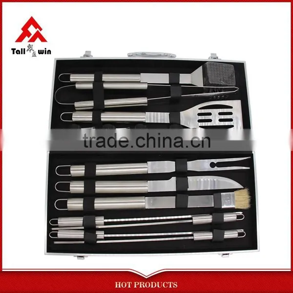 Stainless Steel Bbq Grill Tools Set Barbecue Accessories Utensils photo-4
