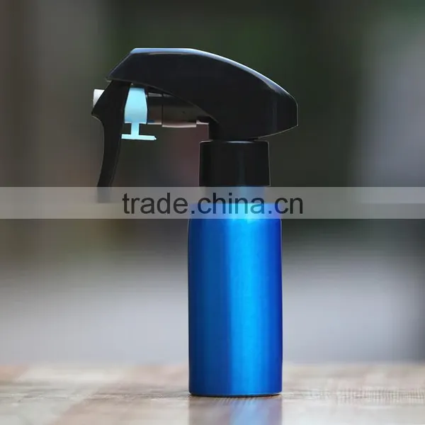 Wholesale 30ml-500ml Blue Aluminum Cosmetic Trigger Spray Bottle for Cosmetic Perfume Packaging photo-2