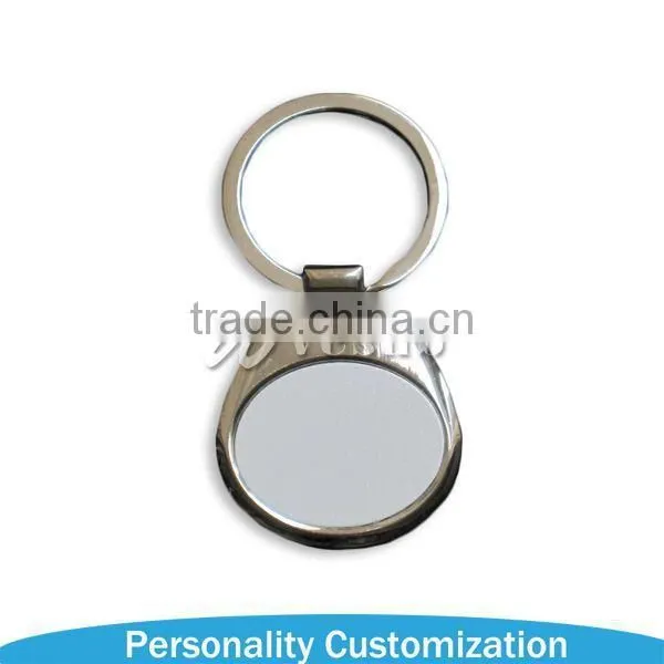 2015 Best Sale Sublimation Promotional Gift Keychain/zinc Alloy Keychain/mental Keychain