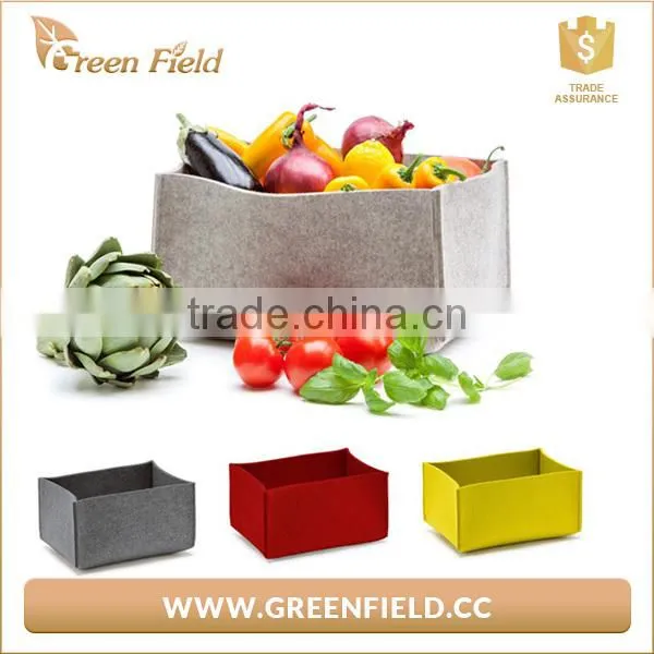 Hot Selling Red Felt Storage Bag,felt Storage Bag for Firut photo-3