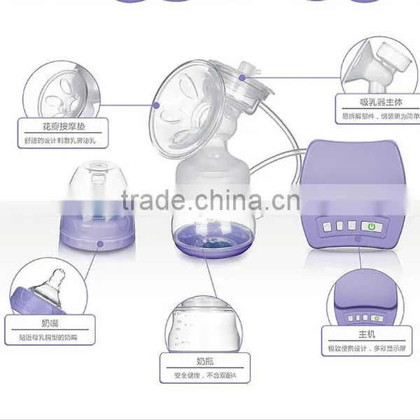 Ultra-quiet Electric Breast Pump Automatically Pulling Milk Prolactin Automatic Massage Milking Breast Pump photo-4