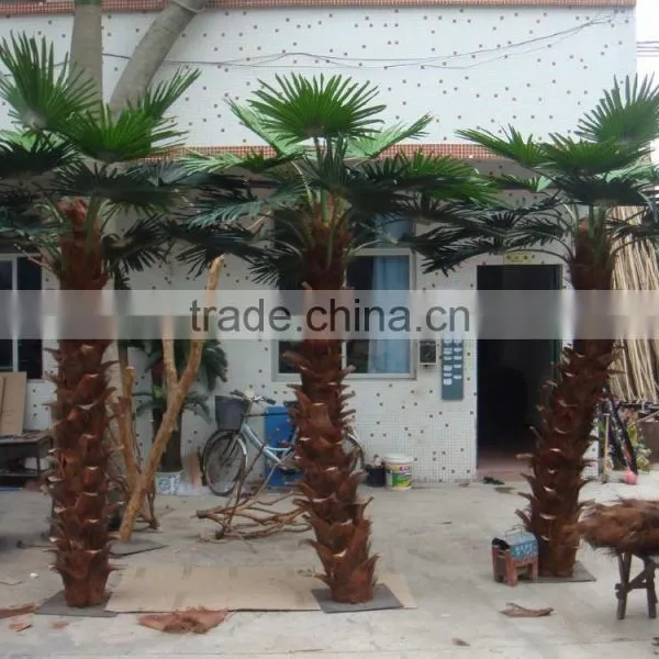 Fake Plastic Coconut Tree Factory Home Garden Ornament Use Artificial Palm Tree photo-6