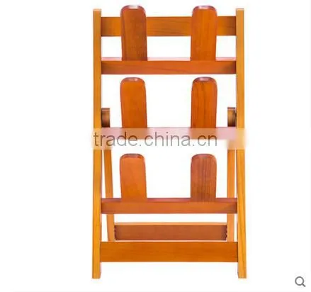 2017 Hot Selling Wooden Folding Shoe Rack photo-5