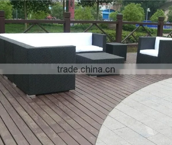 Outdoor Rattan Furniture Leisure Garden Wicker Sofa photo-3