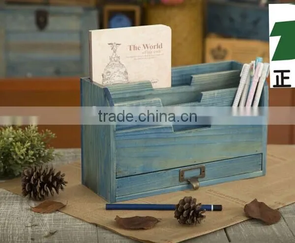Antique Wooden Crate Box photo-6