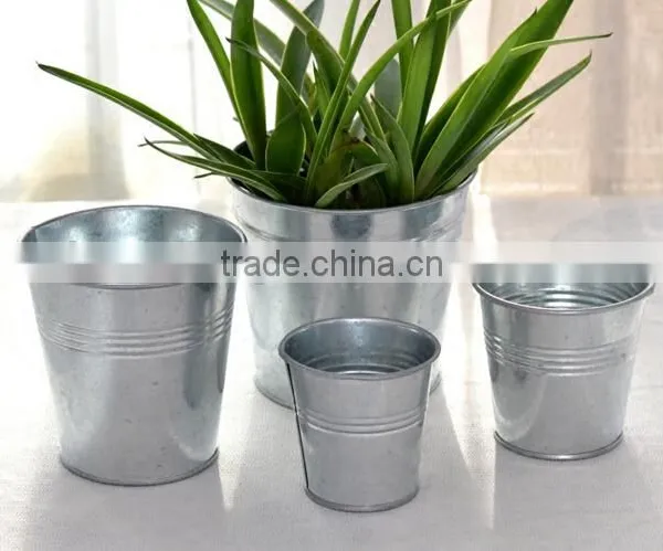 High Quality Chinese Factory Customized Logo Metal Galvanized Beer Ice Bucket photo-3