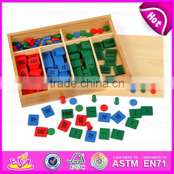 2016 New Design Digital Educational Toy,fashion Wooden Digital Educational Toy,popular Wood Kid Digital Educational Toy W11A038
